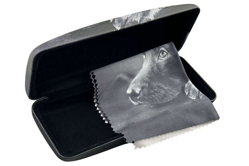 Victoria-Collection-Dogs-Labrador-Etui-offen Lesebrillen Etui Victoria Collection Labrador