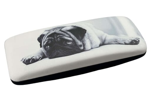 Reading glasses case Victoria Collection Pug