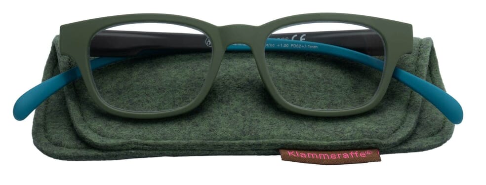 klammeraffe-lesebrille-03-olive-brownie-ocean-mit-etui Lesebrille Klammeraffe 03 olive-brownie-ocean mit Etui