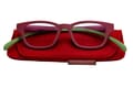 Klammeraffe-reading-glasses-03-red-berry-green-with-case Reading glasses Klammeraffe 03 red-berry-green with case