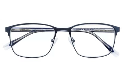 I Need You Lesebrille Ben blau frontal Ben Blau