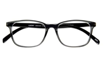 I Need You Lesebrille Lucky grau frontal Lesebrille I Need You Lucky grau frontal