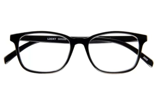 Lesebrille I Need You Lucky schwarz frontal