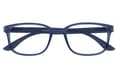 I Need You Lesebrille Rainbow blau frontal Rainbow Blau