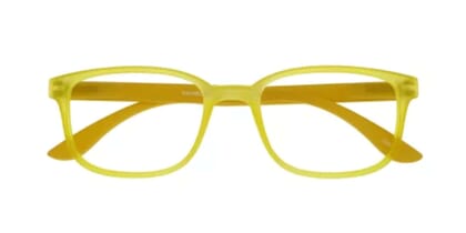 I Need You Lesebrille Rainbow gelb frontal Rainbow Yellow
