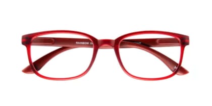 I Need You Lesebrille Rainbow rot frontal I Need You Lesebrille Rainbow rot frontal