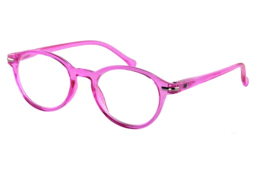 Lesebrille I Need You Tropic pink seitlich