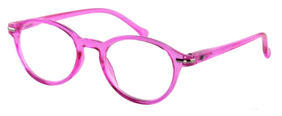 I Need You Lesebrille Tropic pink seitlich Lesebrille I Need You Tropic pink seitlich