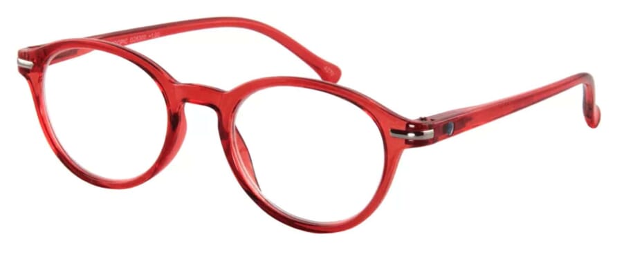 I Need You Lesebrille Tropic rot seitlich Lesebrille I Need You Tropic rot seitlich