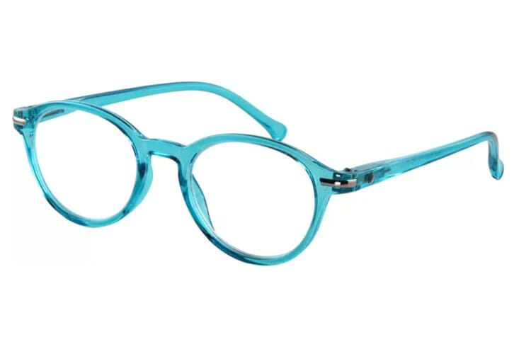 I Need You Lesebrille Tropic tuerkis seitlich Lesebrille I Need You Tropic tuerkis seitlich