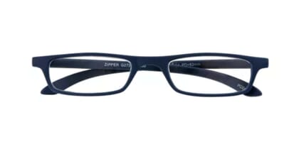 I Need You Lesebrille Zipper blau frontal Zipper blue
