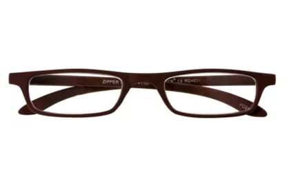 I Need You Lesebrille Zipper braun frontal Lesebrille I Need You Zipper braun frontal