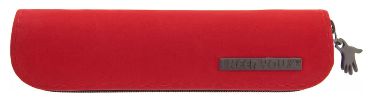 I Need You Lesebrille Zipper rot etui Lesebrille I Need You Zipper rot Etui