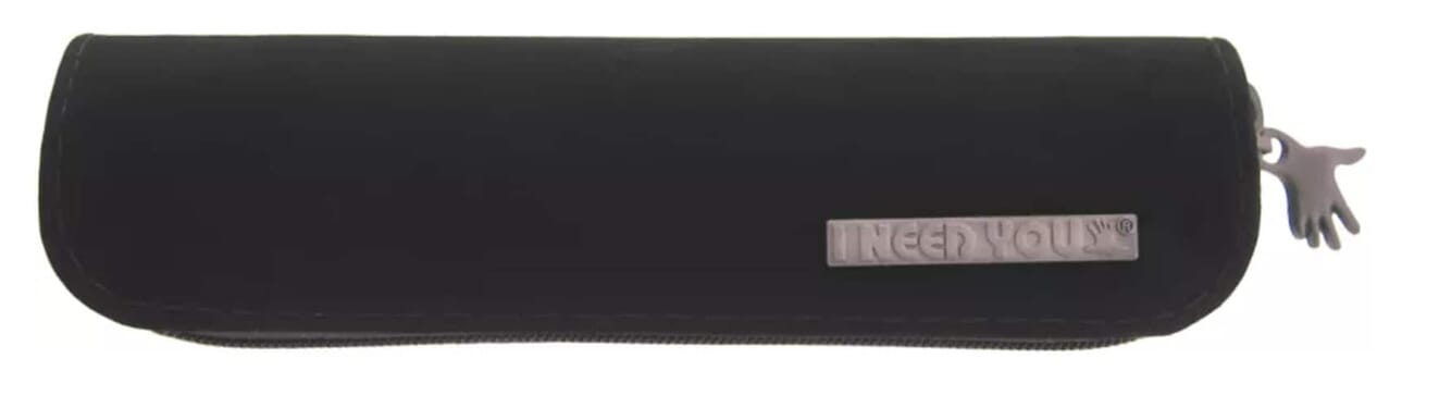 I Need You Lesebrille Zipper schwarz etui Lesebrille I Need You Zipper schwarz Etui