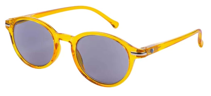 I Need You Sonnenlesebrille Tropic gelb seitlich Sonnenlesebrille I Need You Tropic gelb seitlich
