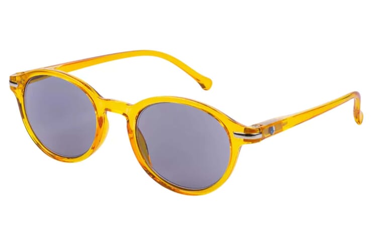 I Need You Sonnenlesebrille Tropic gelb seitlich Sonnenlesebrille I Need You Tropic gelb seitlich