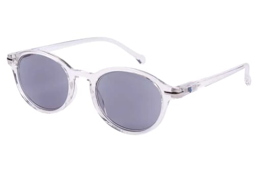 Sonnenlesebrille I Need You Tropic kristall seitlich