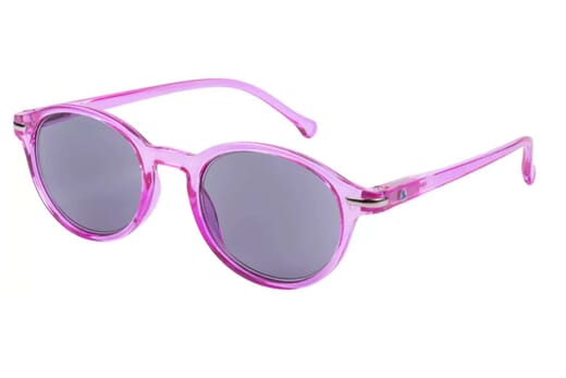 Sonnenlesebrille I Need You Tropic pink seitlich