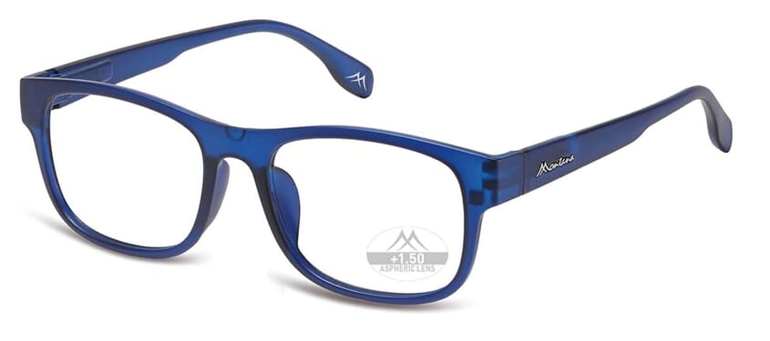 Lesebrille Montana MRC1 blau seitlich Lesebrille Montana MRC1 blau seitlich