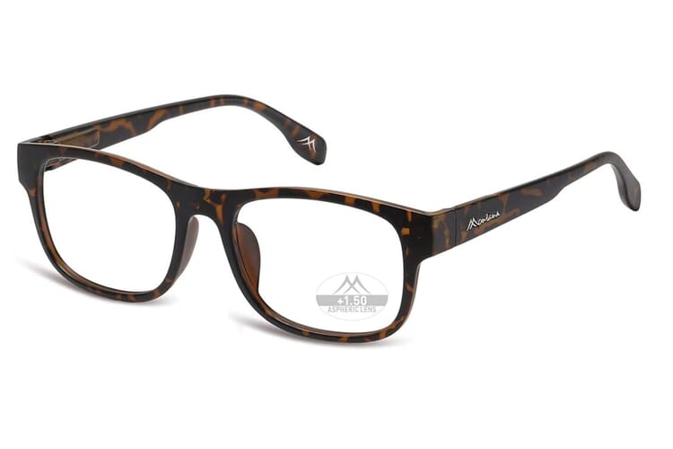 Lesebrille Montana MRC1 havanna seitlich Lesebrille Montana MRC1 havanna seitlich
