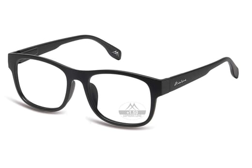 Lesebrille Montana MRC1 schwarz seitlich