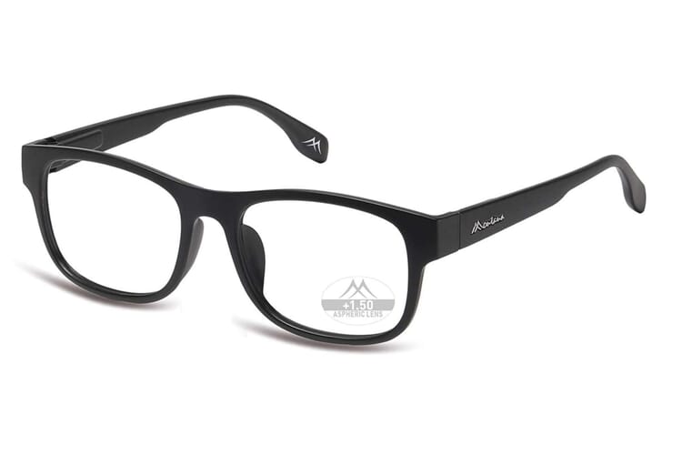 Lesebrille Montana MRC1 schwarz seitlich Lesebrille Montana MRC1 schwarz seitlich
