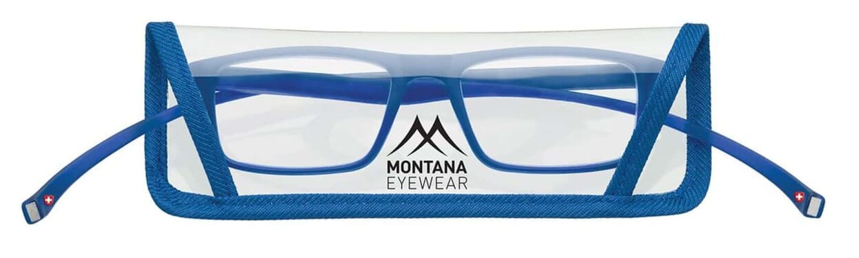 Montana Lesebrille MR59 blau mit Etui Lesebrille Montana MR59 blau mit Etui