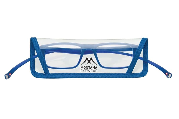 Montana Lesebrille MR59 blau mit Etui Lesebrille Montana MR59 blau mit Etui