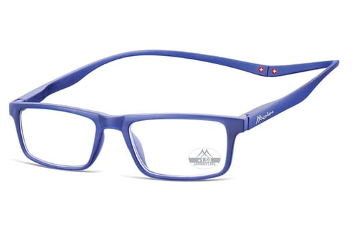 Lesebrille Montana MR59 blau seitlich