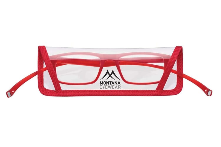 Montana Lesebrille MR59 rot mit Etui Lesebrille Montana MR59 rot mit Etui