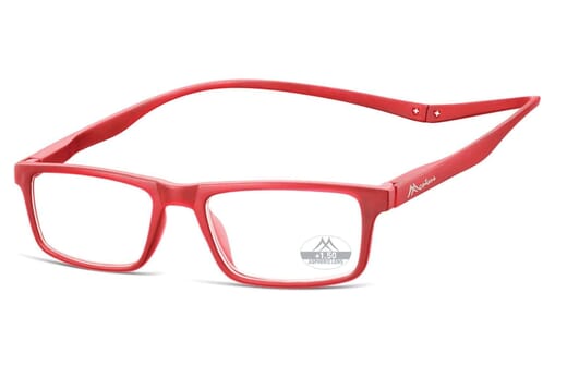 Lesebrille Montana MR59 rot seitlich