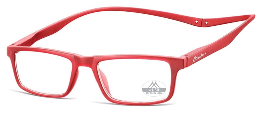 Montana Lesebrille MR59 rot seitlich Lesebrille Montana MR59 rot seitlich