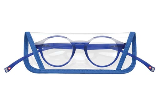 Lesebrille Montana MR60 blau mit Etui