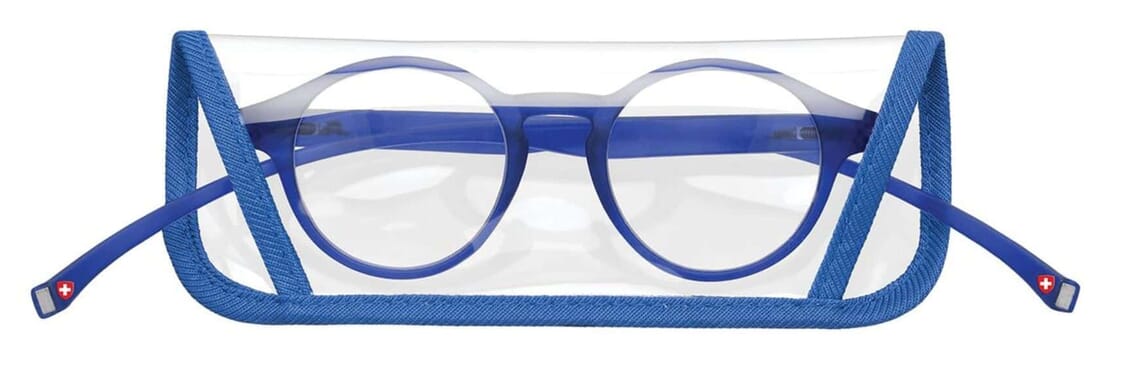 Montana Lesebrille MR60 blau mit Etui Lesebrille Montana MR60 blau mit Etui