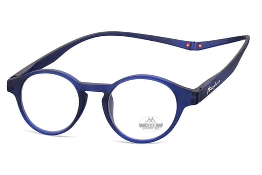 Lesebrille Montana MR60 blau seitlich