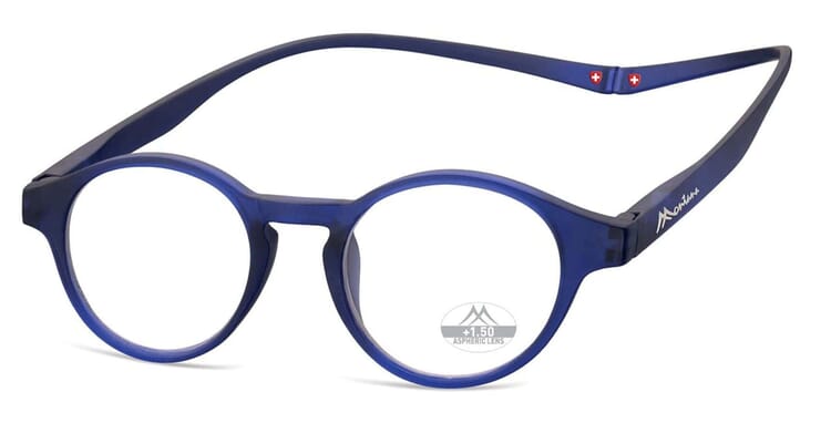 Montana Lesebrille MR60 blau seitlich Lesebrille Montana MR60 blau seitlich