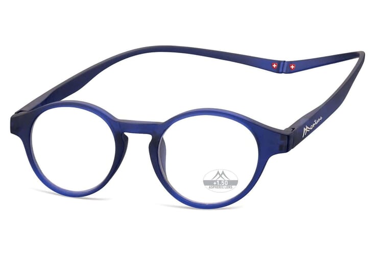 Montana Lesebrille MR60 blau seitlich Lesebrille Montana MR60 blau seitlich