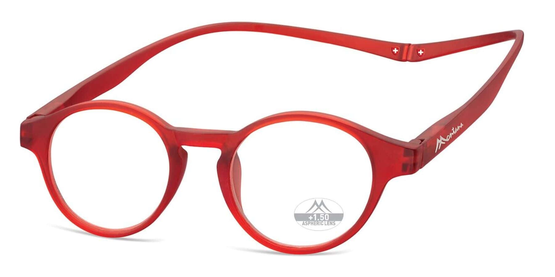 Lesebrille Montana MR60 rot seitlich