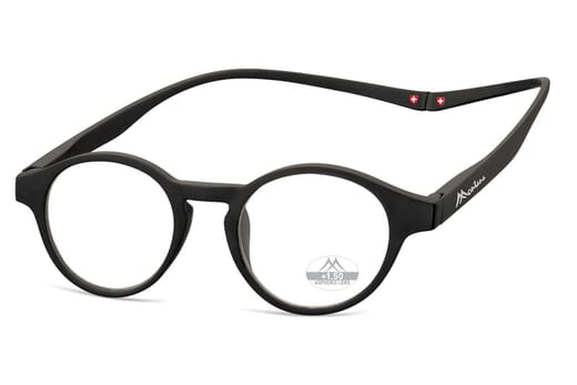 Lesebrille Montana MR60 schwarz seitlich