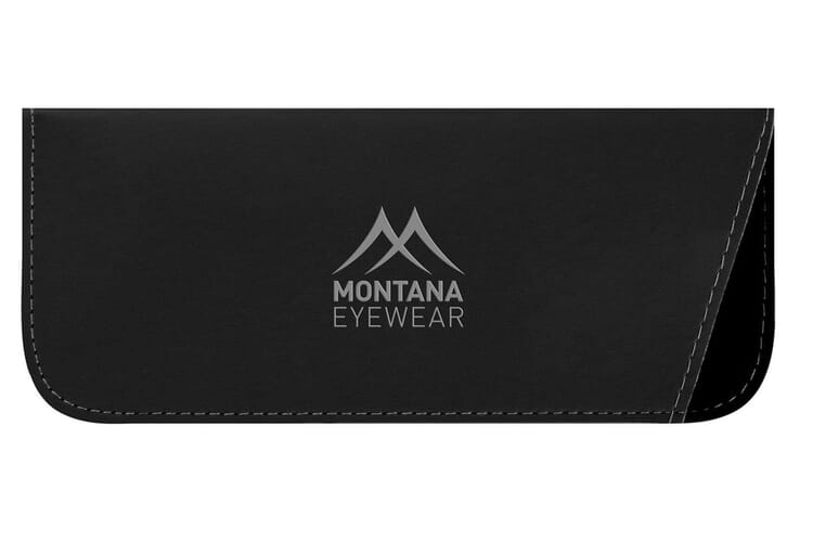 Montana reading glasses black case MR67, blue