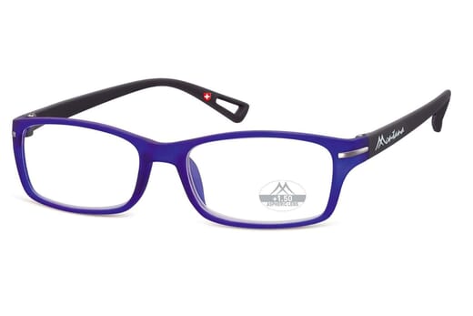 Lesebrille Montana MR76 blau seitlich