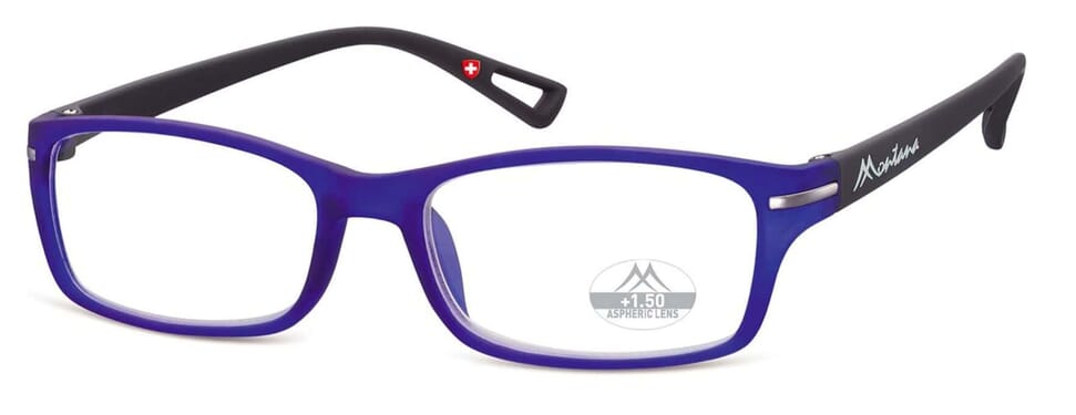 Montana Lesebrille MR76 blau seitlich Lesebrille Montana MR76 blau seitlich