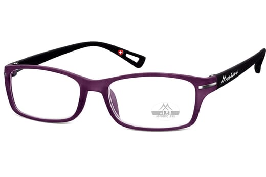Lesebrille Montana MR76 lila seitlich