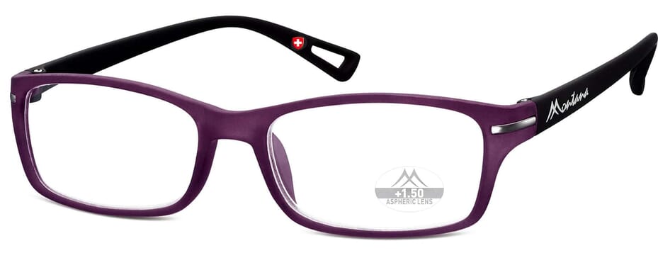 Montana Lesebrille MR76 lila seitlich Lesebrille Montana MR76 lila seitlich
