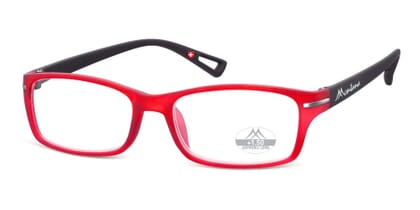 Montana Lesebrille MR76 rot seitlich Lesebrille Montana MR76 rot seitlich