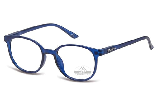 Lesebrille Montana MRC2 blau seitlich