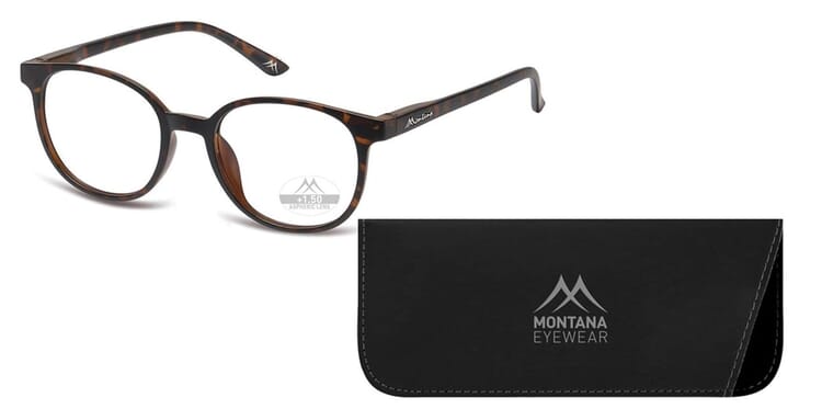 Montana Lesebrille MRC2 havanna mit Etui Lesebrille Montana MRC2 havanna mit Etui