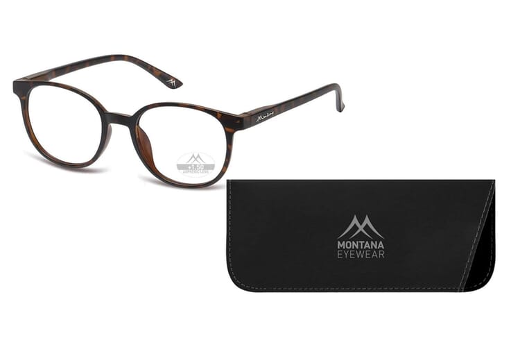 Montana Lesebrille MRC2 havanna mit Etui Lesebrille Montana MRC2 havanna mit Etui