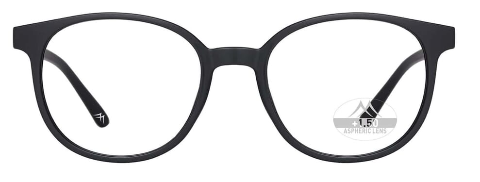 Montana Lesebrille MRC2 schwarz frontal Lesebrille Montana MRC2 schwarz frontal