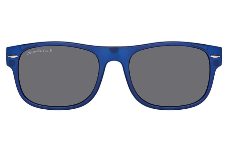 Montana Sonnenclip MRC1 blau frontal Montana Sonnenclip MRC1 blau frontal